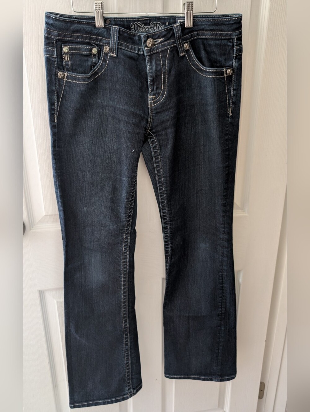 MISS ME Dark Blue Bootcut Jeans - Brand